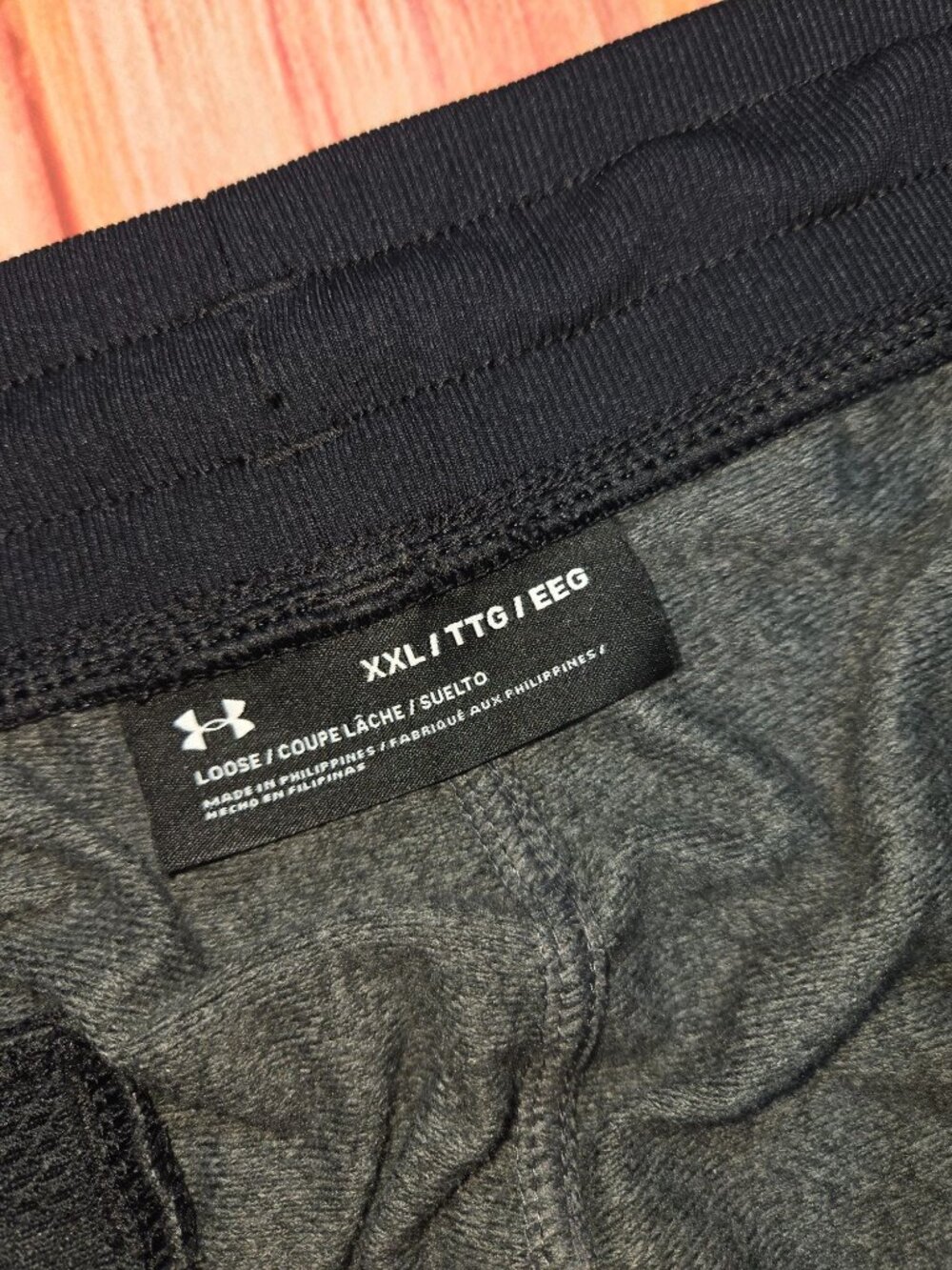 Under Armour Mens Loose Fit Gray Jogger Pants XXL - Picture 4 of 7